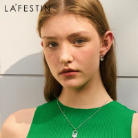 LA FESTIN Fashion Decoration Female 2022 New Original Trendy Niche Design Limited Edition High-end Light Luxury Earrings Simple