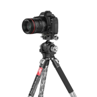 BAFANG Carbon Fiber Tripod Professional for DSLR Camera 1.5M Horizontal Vertical Shooting With Arca Claw Quick Release
