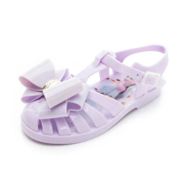 【Disney 迪士尼】正版童鞋 冰雪奇緣 休閒涼鞋/透氣 防水 超實穿 台灣製 紫(FNKT37157)