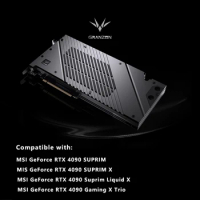 Granzon 4090 Series GPU Water Block , For MSI Geforce RTX 4090 GAMING X TRIO/SUPRIM Liquid X, Full Cover, GBN-MS4090TRIO