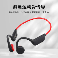 New Bone Conduction Bluetooth Wireless Headphones X7 with 32G Memory Swimming Headphones Non-in-ear