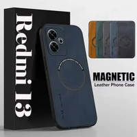 Case POCO M7 4G / POCO X7 PRO / POCO M6 4G Casing Magsafe Luxury Magnetic POCO M6 4G BIRU