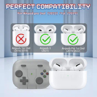 For Airpods 3rd Case Gamepad Gameboy for air pods pro 2 2022 headest case for apple airpods pro 2 3 3D Soft silicone cover