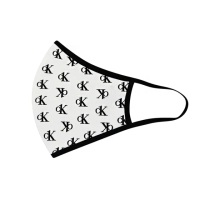 【Calvin Klein 凱文克萊】LOGO透氣彈力高密合口罩-白色(L-XL)