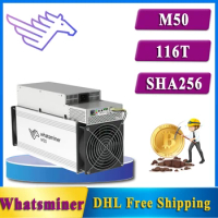 Whatsminer M50 116TH/s SHA-256 ASIC Bitcoin Miner