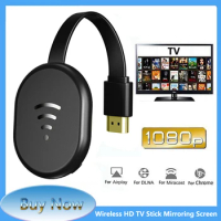 TV Stick 2.4G Wifi Wireless HDMI-Compatible Projectors Mirroring Screen Display Adapter For Android IOS Miracast Dongle Anycast