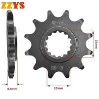 520 12T 12 Tooth Front Sprocket Gear Staring Wheel Cam For KTM SXF 250 SX-F SX Motocross SX250 SX-F250 Factory Edition SXF250
