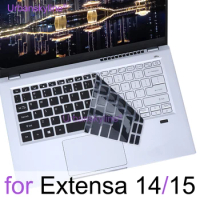 Keyboard Cover for Acer Extensa EX2510G EX2155G EX2520G EX2508 EX2509 EX2510 EX2519 Laptop Silicone Protector Skin Case 15.6