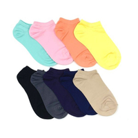 AMICA 0012#超細涼感素面船襪(1雙入) 款式可選【小三美日】DS008107