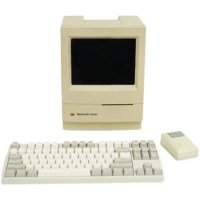 Second-generation 8-inch computer replica Macintosh retro computer desktop all-in-one