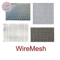 WIREMESH / kawat Tulangan uk 4 ( 1 Inch 4 kotak) Stainless 304 / Kawat Meteran Tebal 0,65 / 0,7 / 0,