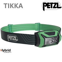 Petzl TIKKA 頭燈 350流明 頭燈/登山露營/戶外照明 E061AA02 綠色