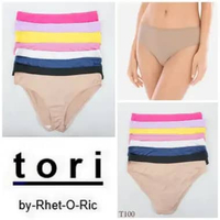 C&A/TORI/RHETO PANTY CELANA DALAM WANITA BAHAN HALUS ELASTIS, POLOS SIZE M / L TERMURAH T100 SIZE L