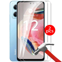 2pcs protective glass case for Xiaomi Redmi Note 12 4G Redmy Note 12 Note12 6.67inches Tempered glass protector phone film cover