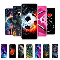 for OPPO A98 5G Case Football Soft Silicone Back Cases for OPPO A98 5G CPH2529 Phone Cover for OPPOA98 A 98 5G etui funda