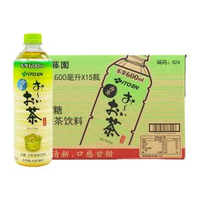 伊藤園(ITOEN)無糖冷萃綠茶600ml*15瓶