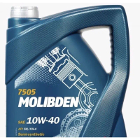 Mannol 10W40 Molibden 7505 Minyak Enjin Separuh Sintetik 4L