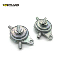 3-way inline Vacuum Fuel Petcock Motocycle Fuel Valve Scooter Fuel Cock For GY6 50 125 150 cc Scooter Moped ATV