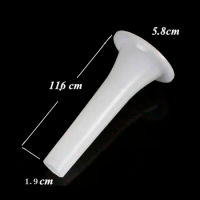 1 Pc Hot Plasitc Sausage Making Funnel Stuffer Filler Sausage Casing Maker Tube Meat Poultry Tools Sausage Casing Cooking
