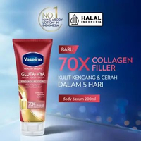Body Lotion Vaseline Firm Glow Hijab Radiant Protect Soft Gluta SPF 30 ++ Daily 50++ Hya Dewy Radian