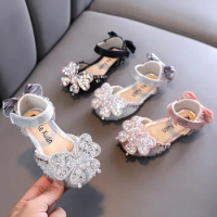 Fashion Spring And Summer Girls Shoes Dress Performance Dance Shoes Rhinestone Sequins Sugar Boots Toddler Girl Boots Size 1
