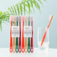 4 PCS/Lot Soft Bristle Small Head Toothbrush Tooth Brush Portable Travel Eco-friendly Brush Tooth Care Oral Hygiene