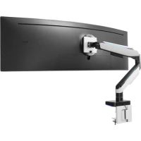Mount-It! Heavy-Duty Ultrawide Monitor Arm up to 49" / 44 lb for Odyssey G9, 75x75 and 100x100 VESA Desk Mount for Wides