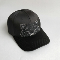美國百分百【全新真品】 Kenzo 帽子 棒球帽 球帽 高田賢三 經典虎頭 黑底黑虎 AJ17