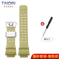 สายนาฬิกายางซิลิโคนสำหรับนาฬิกา Casio G Shock รุ่น GW9400 GW 9400 GW9300 สายลายพรางกันน้ำ อุปกรณ์เสร