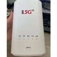 Unlock China Unicom VN007+ 5G CPE Wireless Router NSA SA 2.3Gbps Sim Slot Router Mesh wifi 5g CPE Modem Wireless High-power