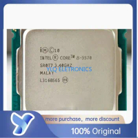 For Intel Core I5-3570 I5 3570 PC computer Desktop CPU 3.4 GHz Quad-Core Quad-Thread CPU Processor 6M 77W LGA 1155