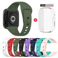 Official Wrist Strap For Xiaomi Redmi Watch 3 Soft Silicone Replacement Bracelet Sports Strap For Redmi Watch3 active Wristband