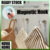 Magnetic Hook Wall Hanger Heavy Duty Stainless Steel Strong Magnet Wall Hook No Drill Super Strong M