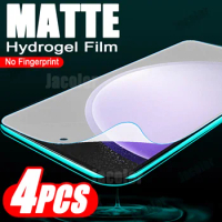 4pcs Matte Hydrogel Film For Samsung Galaxy S23 FE Ultra Plus S 23 23Ultra 23Plus 23FE Screen Protector Water Gel Protection