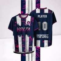 Baju Bóng Đá, Baju Jersey Bóng Đá Futsal, Tên Tùy Chỉnh, Baju Lelaki, Baju Jersey Viral Thái Lan, Áo