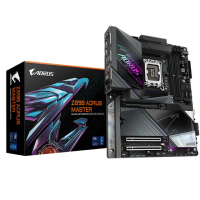 【GIGABYTE 技嘉】Z890 AORUS MASTER DDR5 主機板+Intel Core Ultra 9 285K 24核 24緒(M+C組合包)