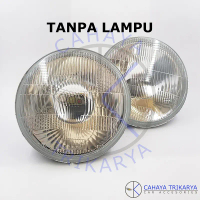 Head Lamp / Lampu Besar / Utama Bulat 7 Inch Charade G10 7\ Standard DEPO"
