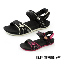 【GP】輕柔軟舒適女用涼鞋(g1653w)黑桃/杏色(SIZE:36-39) G.P