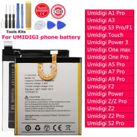 Touch Power A5 Pro A7 Pro S2 Battery For UMI Umidigi A 1 3 5 7 9 F 1 2 Z/2 S 2 3 One Touch Power/3 Max Pro Lite Give Away Tools