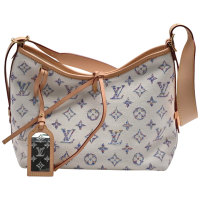LV M24707 Nautical CarryAll PM系列Monogram緹花布手提/肩背包(米色)