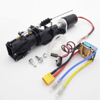 Water Thruster Jet Pump 26mm Backward Ejector Turbo With 29T 550 Motor 80A ESC for 40-60cm RC Jet Drive Boat Jet Boat