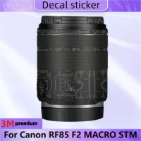 For Canon RF85 F2 MACRO STM Lens Body Sticker Protective Skin Decal Vinyl Wrap Film Anti-Scratch Protector Coat