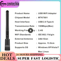 150Mbp USB Wifi Adapter Ethernet USB WiFi Receiver For DVB DVB TTop Box High Speed For Freesat V7S V8 Super Tv Box