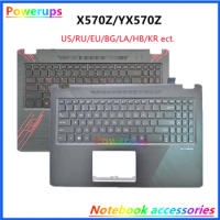 New Original Laptop US/RU/EU/BG/FR/HB/LA/KR Backlight Keyboard Case/Cover/Shell For Asus X570ZD X570UD YX570 YX570Z YX570ZD