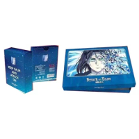 2024New Anime Attack On Titan Eren Jaeger Mikasa Collection Cards AndFamily Gathering Interactive Game Card
