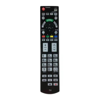 New Replace Remote Control For Panasonic TV TX-LR42DT50 TX-LR47DT50 TX-LR47WT50 TX-LR55WT50 TX-P42GT50E TX-P42ST50E TX-L55WT50T