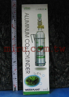 【西高地水族坊】ISTA伊士達 CO2高壓鋁合金鋼瓶(鋁瓶)(附單錶微調及掛架) (0.52L)