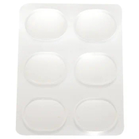 18 Pieces Drum Damper Gel Pads Silicone Drums For Drums Tone Control-Clear