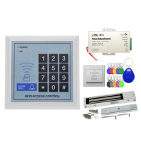 RFID Access Control System Safe Electronic Gate Opener Home Garage Digital Set Eletric Magnetic RFID Smart Door Lock Kit