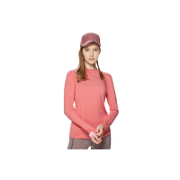 【Wildland 荒野】女遠紅外線彈性保暖衣-粉色-W2651-138(t恤/女裝/上衣/休閒上衣)